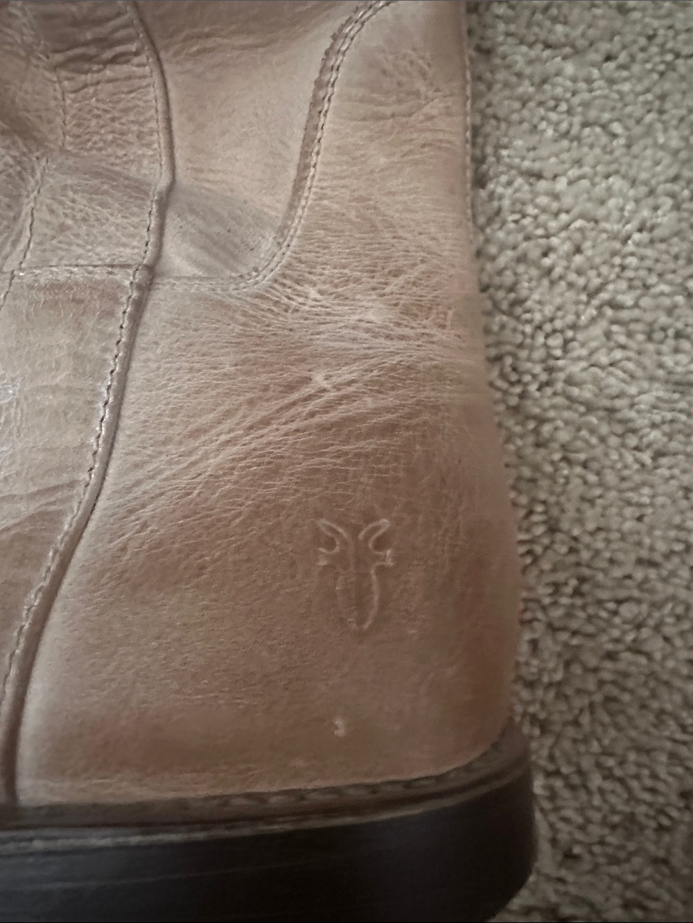 Frye tall riding boot 9 - Picture 2 of 3